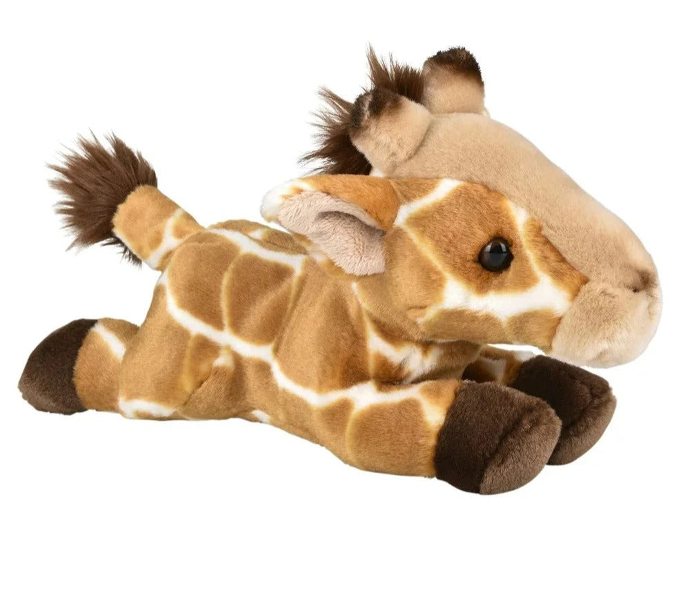 9.5" Heirloom Laying Giraffe Plush - Plushie Depot