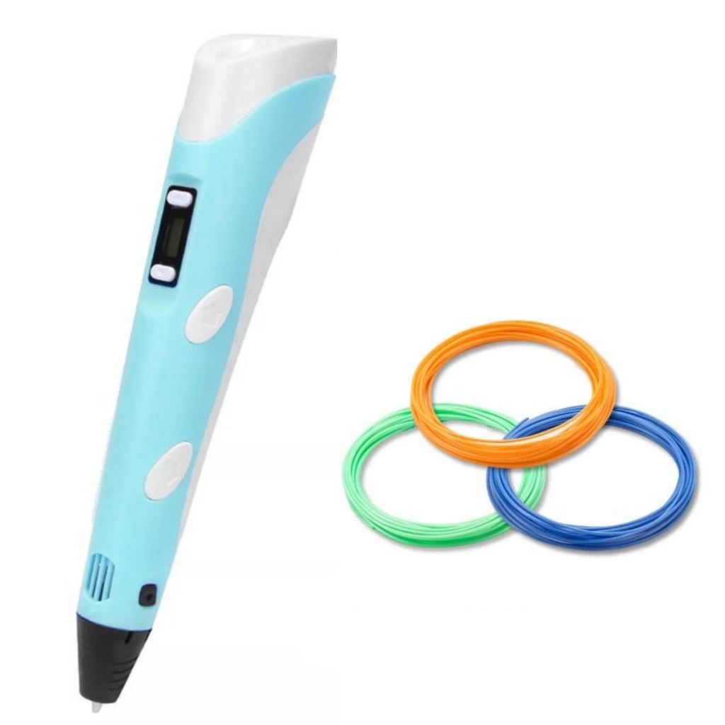 blauer 3d Stift für Kinder 