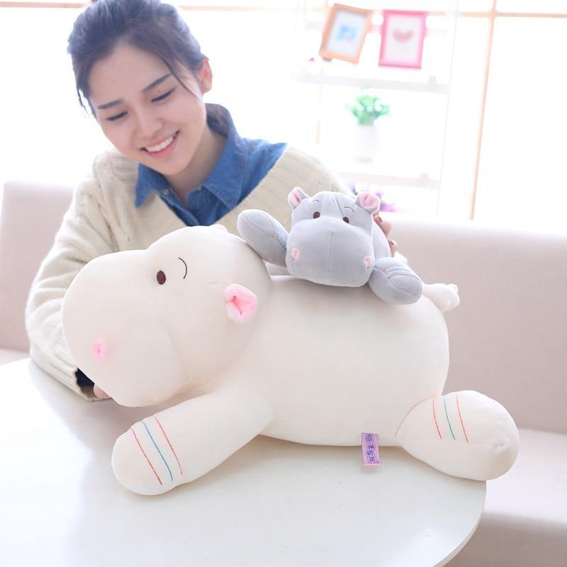 Cute Hippo plush toy - Plushie Depot