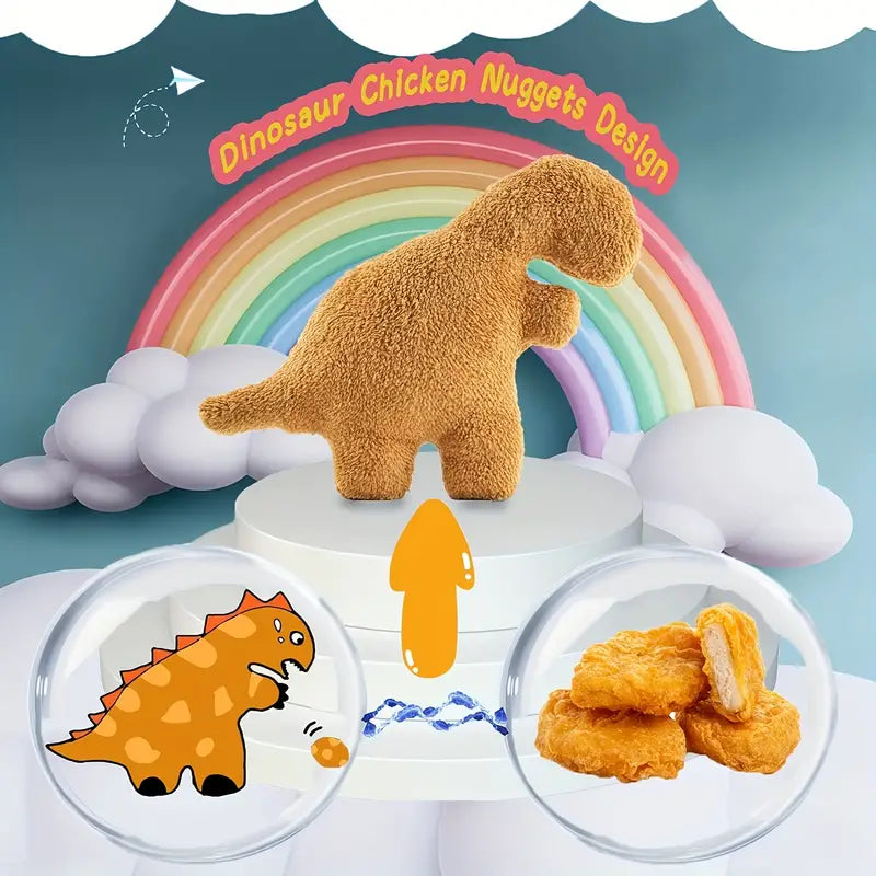 dino kuscheltier T-rex chicken nugget