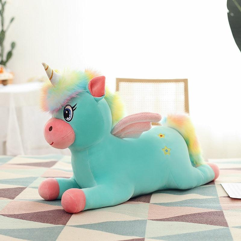 Adorable Colorful Unicorn Plushie Stuffed Animals - Plushie Depot