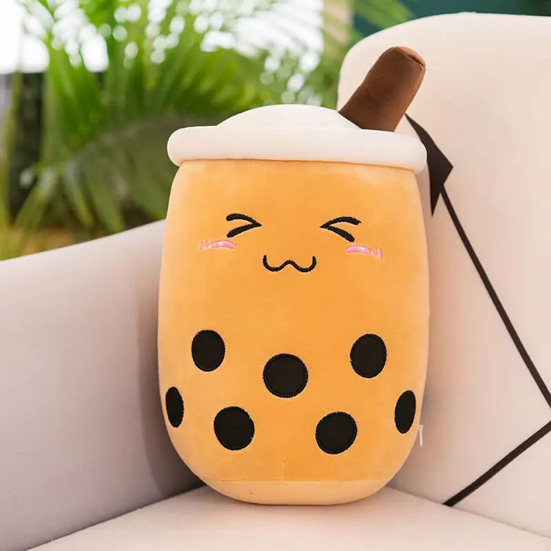 Bubble Tea Kuscheltier blinzelnder augen