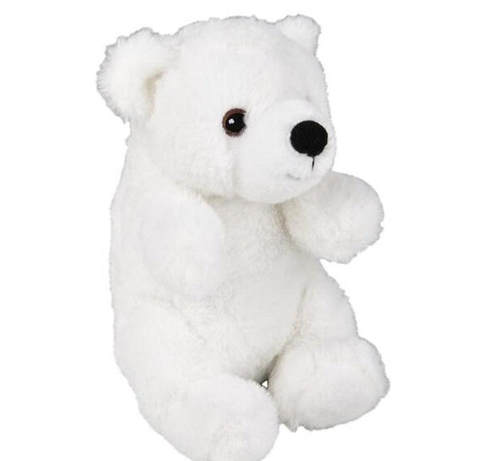 8" Cradle Cubbies Polar Bear Plush - Plushie Depot