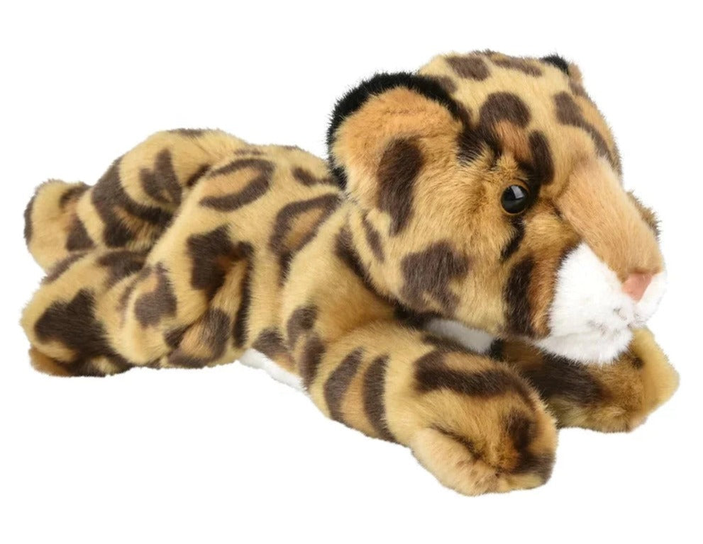 9.5" Heirloom Laying Jaguar Plush - Plushie Depot