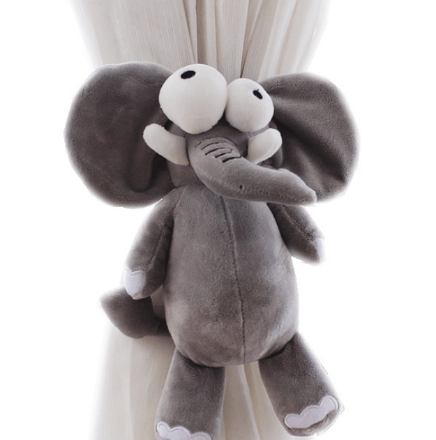 Funny Cartoon Squeaky Elephant Plushie Elephant - Plushie Depot