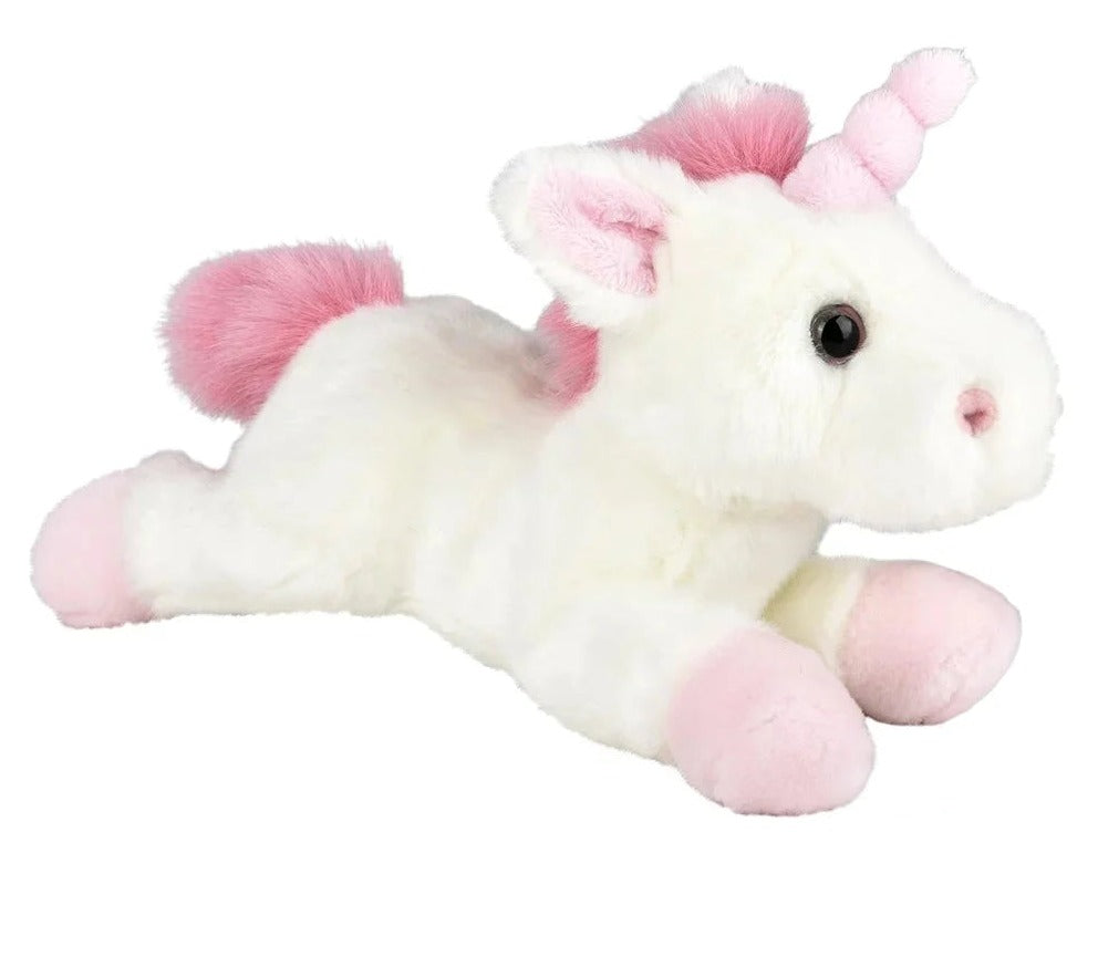 9.5" Heirloom Laying Unicorn Plush - Plushie Depot