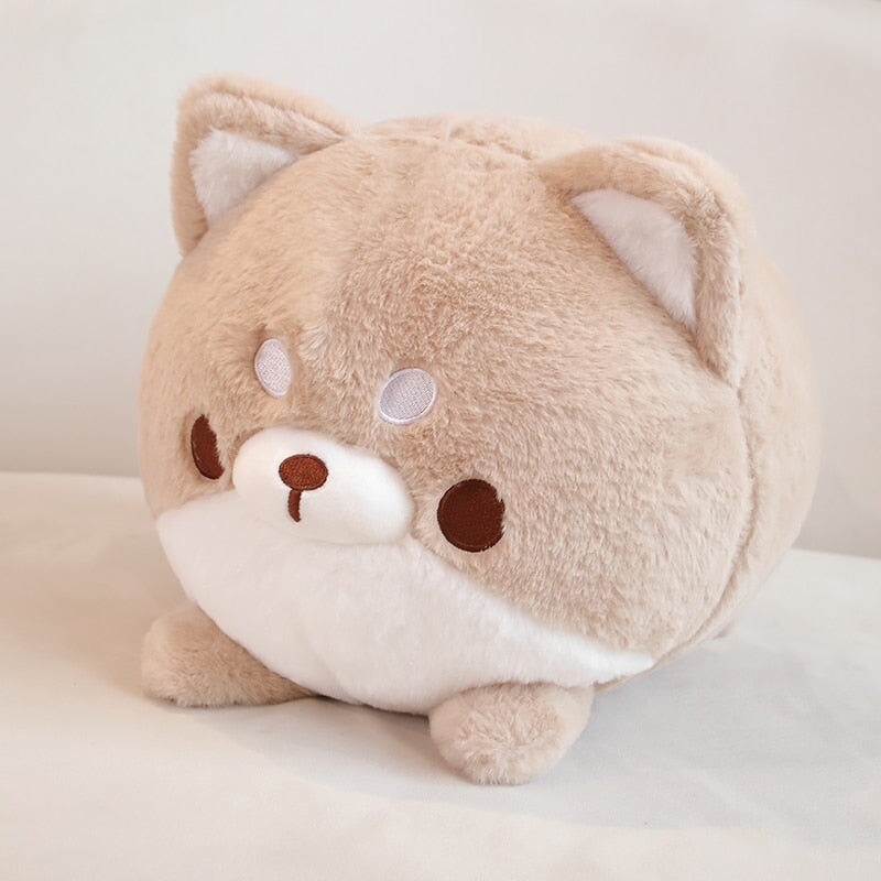 kawaiies-softtoys-plushies-kawaii-plush-Kawaii Fluppy Dog Plushie Collection | NEW Soft toy Biege 12in / 30cm 