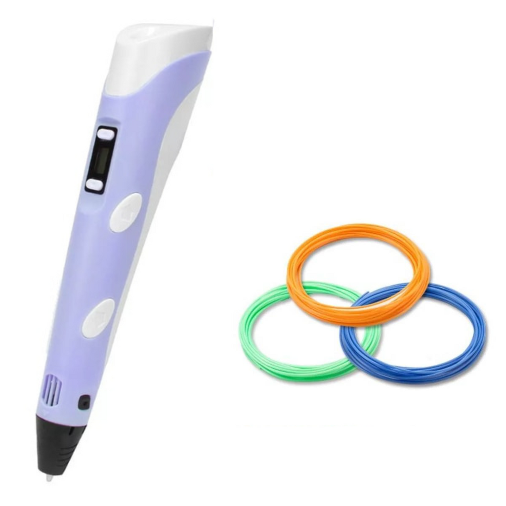 lila stift 3d