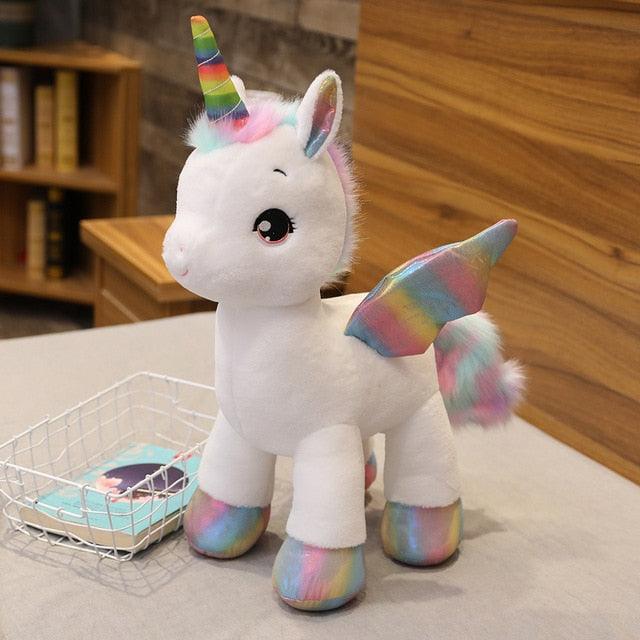 Nice Huggable Cute Unicorn Plushy Toy Pink - Plushie Depot