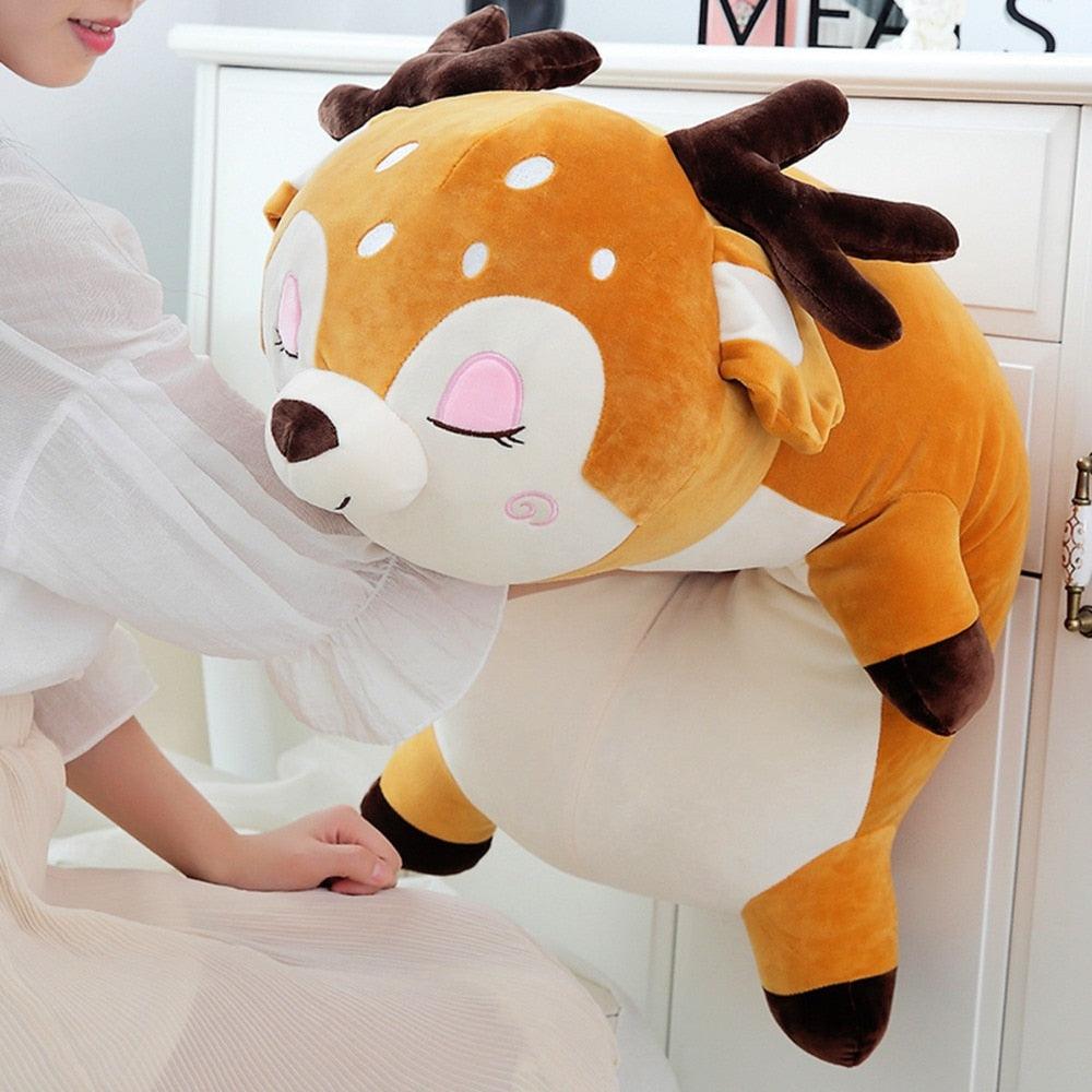 Giant Kawaii Stuffed Deer Plush Toy Stuffed Animals - Plushie Depot