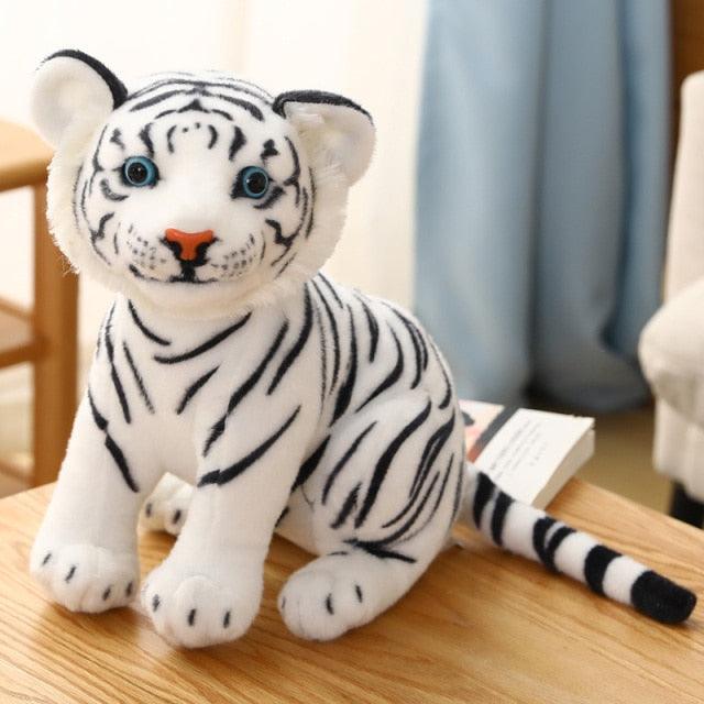 Kawaii Tiger Plush Toys White - Plushie Depot