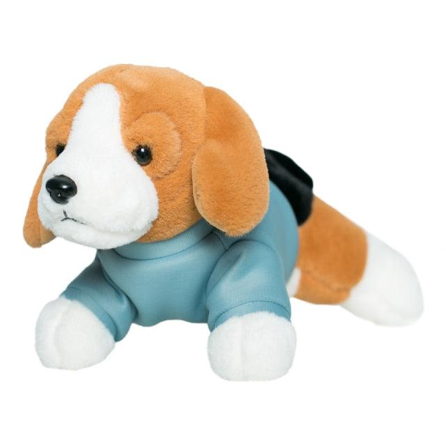 Adorable Beagles Dog Plushies Blue - Plushie Depot