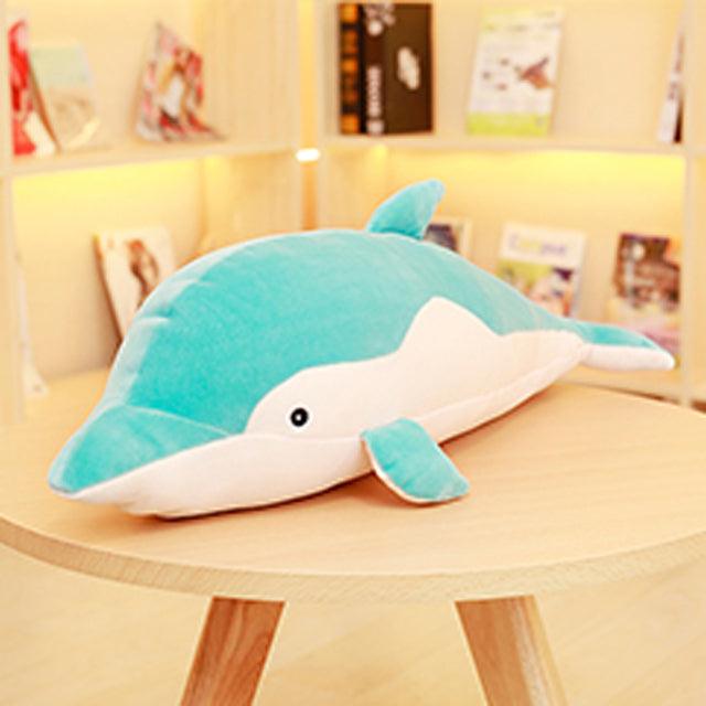 Cute Cartoon Dolphin Plush Toys black Stuffed Toys - Plushie Depot