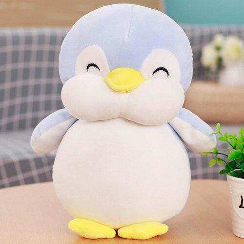 Cute Soft Penguin Plush Toys gray Stuffed Animals - Plushie Depot