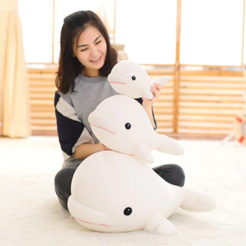 Youeni Adorable Baby Beluga Plushie: Perfect for Kids and Fans of the Classic Children's Song